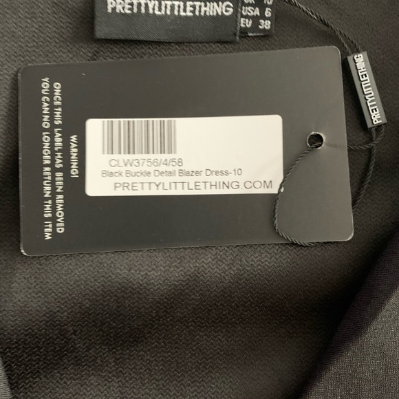 Black blazer Dress - Picture 3 of 4